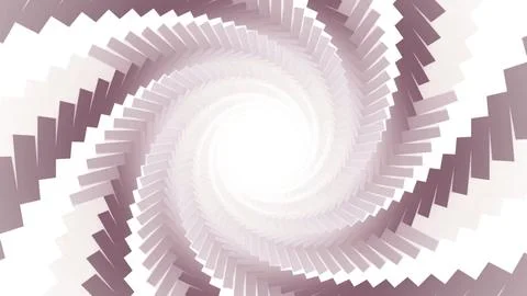 Abstract background in the form of a spiral or tunnel in space. Motion Stock Illustration