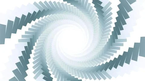 Abstract background in the form of a spiral or tunnel in space. Motion Stock Illustration