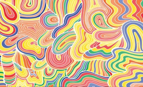 Abstract background in the form of zebra patterns Stock Illustration