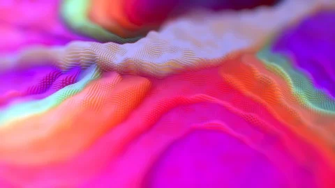  Abstract background. Fractal graphics design. Warm wavy purple texture. 3D Stock Footage 104773346
