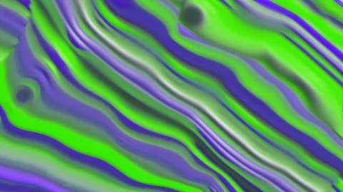 Abstract background. Fractal graphics.  Design include blue, green, purple waves Stock Footage 104774138