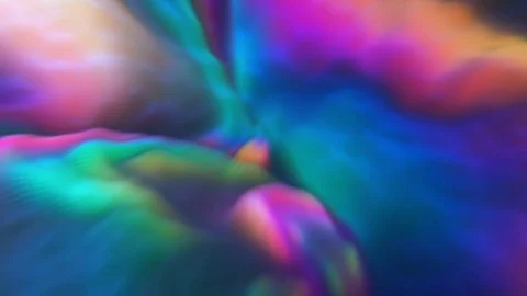 Abstract background. Fractal graphics design.Soft color shade, smoothly floating Stock Footage 104772366