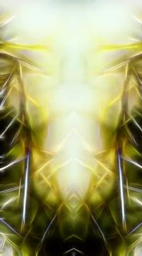 Abstract background with fractal pattern and blurred stream of light, spiritual Illustrazione stock
