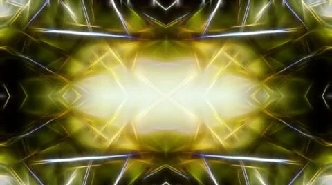 Abstract background with fractal pattern and blurred stream of light, spiritual Illustrazione stock