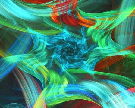 Abstract background. fractal strokes Stock Illustration