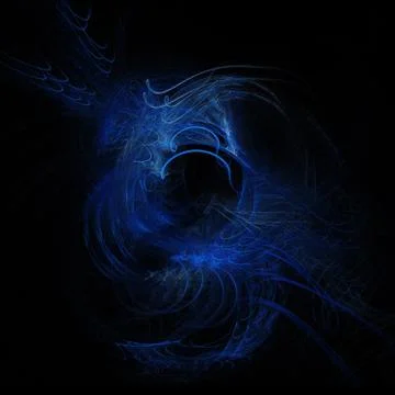 Abstract background fractals Stock Illustration