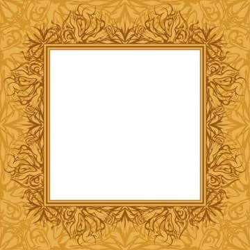Abstract background, frame and pattern Stock Illustration