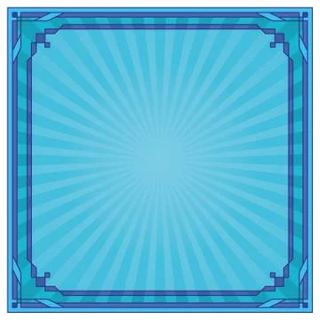 Abstract background, frame, blue Stock Illustration