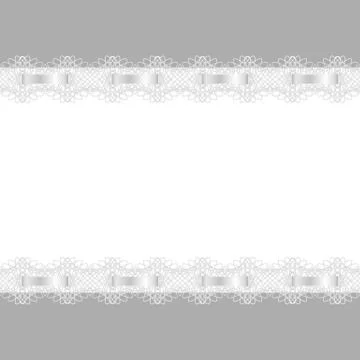 Abstract background. Frame decorated with lace Stock Illustration