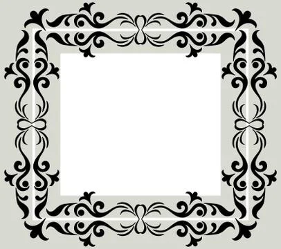 Abstract background frame Stock Illustration