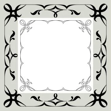 Abstract background frame Stock Illustration