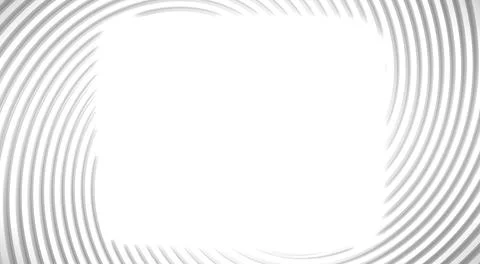 Abstract background with frame of stripes or curved lines. 3D render Stock Illustration