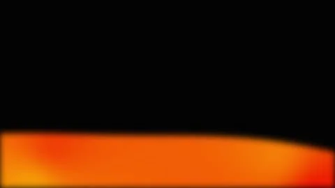 Abstract background frame. Waving curved orange line at bottom of black 스톡 동영상 306760999