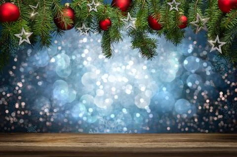 Abstract background to frame your elements for Christmas Stock Photos