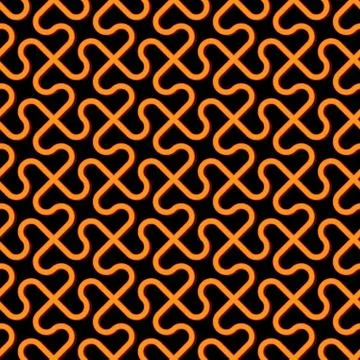 Abstract background - freakish seamless pattern Stock Illustration