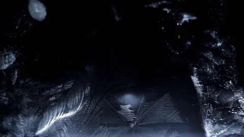 Abstract background freezing dew surface Stock Footage 72805465