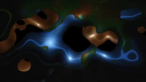Abstract background of full-screen colored lights Vídeo Stock 315008726