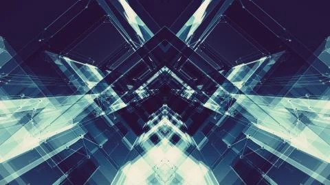 Abstract background. Futuristic concept space technology. Future Stock Illustration