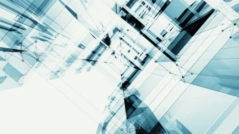 Abstract background. Futuristic concept. Space technology future Stock Illustration