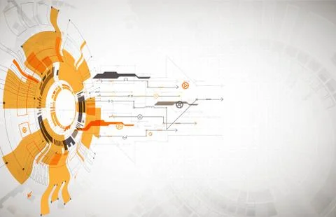 Abstract background. Futuristic technology style. Structure pattern technolog Stock Illustration