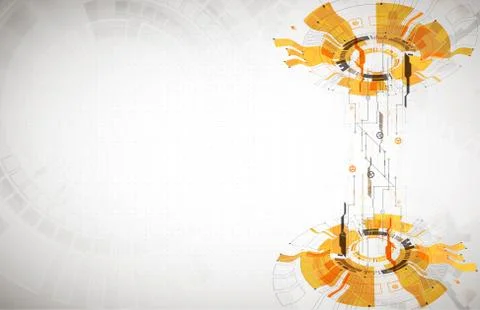 Abstract background. Futuristic technology style. Structure pattern technolog Stock Illustration
