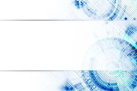 Abstract background. Futuristic technology style. Structure pattern technolog Stock Illustration