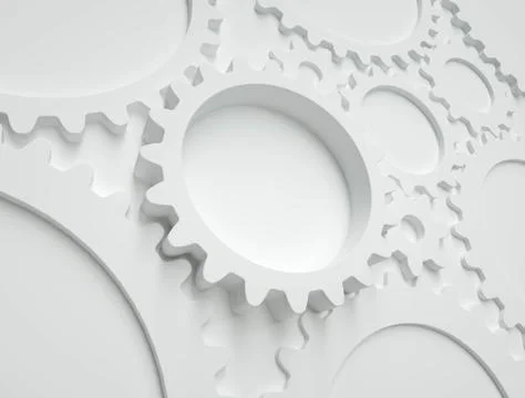 Abstract background with gears 스톡 일러스트