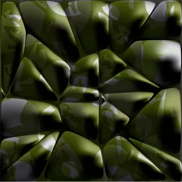 Abstract background from gemstones Stock Illustration