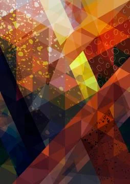 Abstract background. Geometric abstract background Stock Illustration
