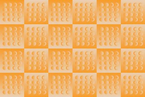 Abstract Background Geometric Background Circle Shapes and Designs Orange Colors 스톡 일러스트