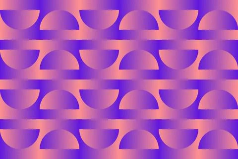 Abstract Background Geometric Background Circle Shapes and Designs Orange Colors 스톡 일러스트