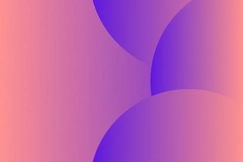 Abstract Background Geometric Background Circle Shapes and Designs Orange Colors 库存插图