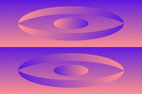 Abstract Background Geometric Background Circle Shapes and Designs Orange Colors イラスト素材