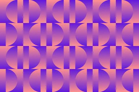 Abstract Background Geometric Background Circle Shapes and Designs Orange Colors イラスト素材