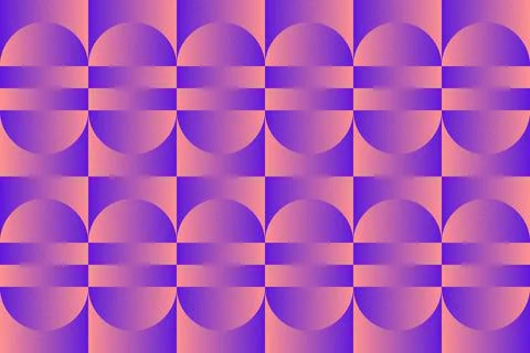 Abstract Background Geometric Background Circle Shapes and Designs Orange Colors 스톡 일러스트