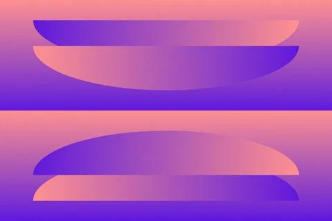 Abstract Background Geometric Background Circle Shapes and Designs Orange Colors 库存插图