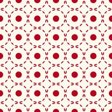 Abstract background geometric cog shape v2 seamless pattern with winter color Illustrazione stock
