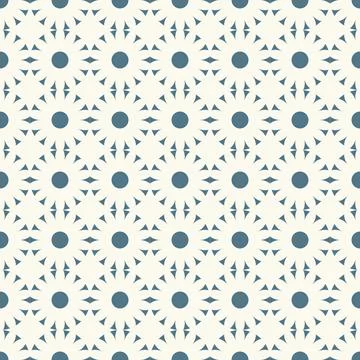 Abstract background geometric cog shape v3 seamless pattern with winter color Illustrazione stock