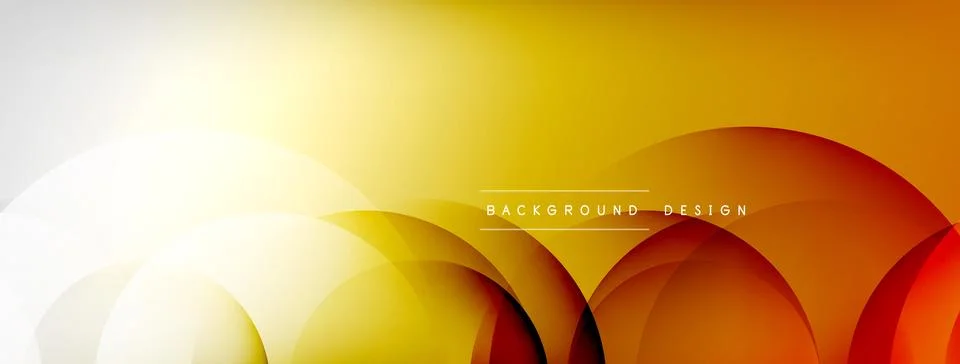 Abstract background - geometric composition created with lights and shadows Stock Illustration