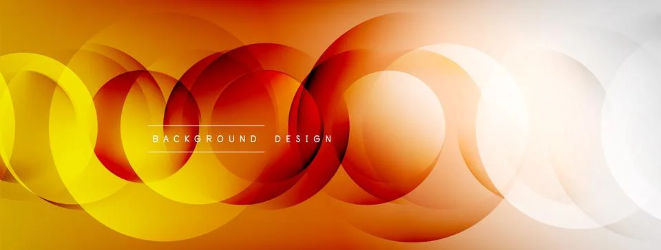 Abstract background - geometric composition created with lights and shadows Stock Illustration