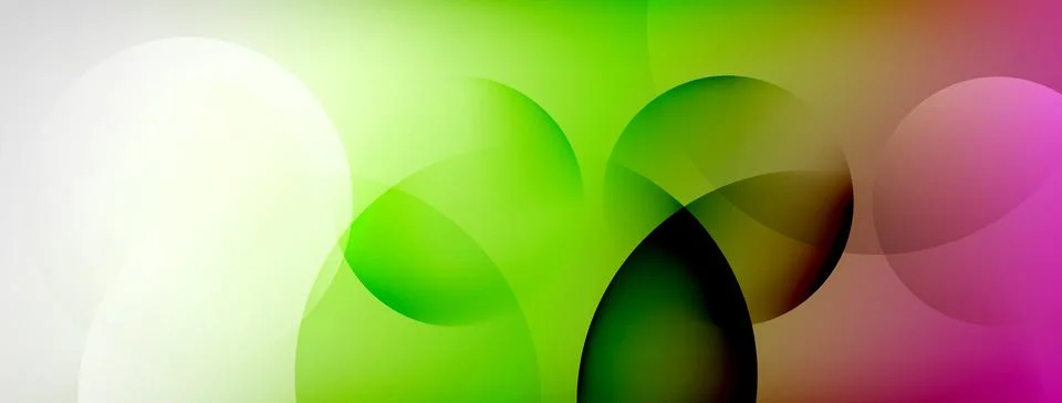 Abstract background - geometric composition created with lights and shadows Stock Illustration