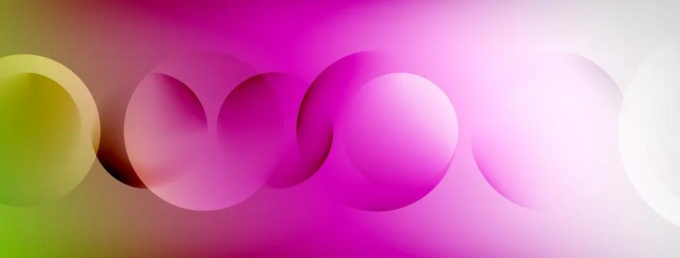Abstract background - geometric composition created with lights and shadows Illustrazione stock