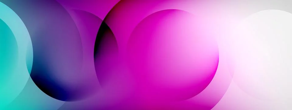 Abstract background - geometric composition created with lights and shadows Stock Illustration
