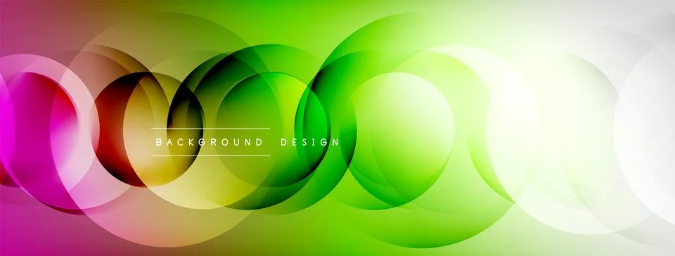 Abstract background - geometric composition created with lights and shadows Illustrazione stock