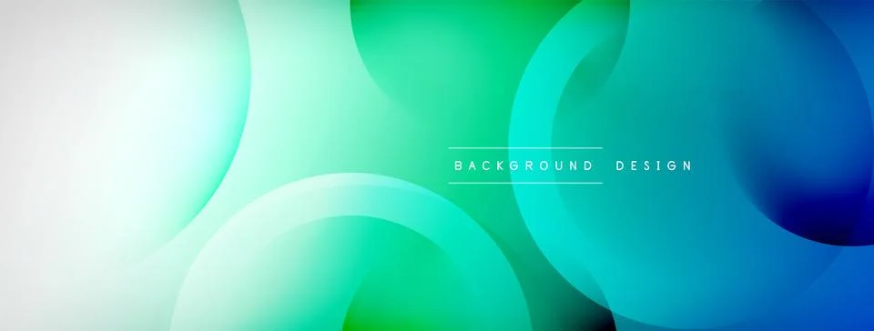 Abstract background - geometric composition created with lights and shadows Stock Illustration
