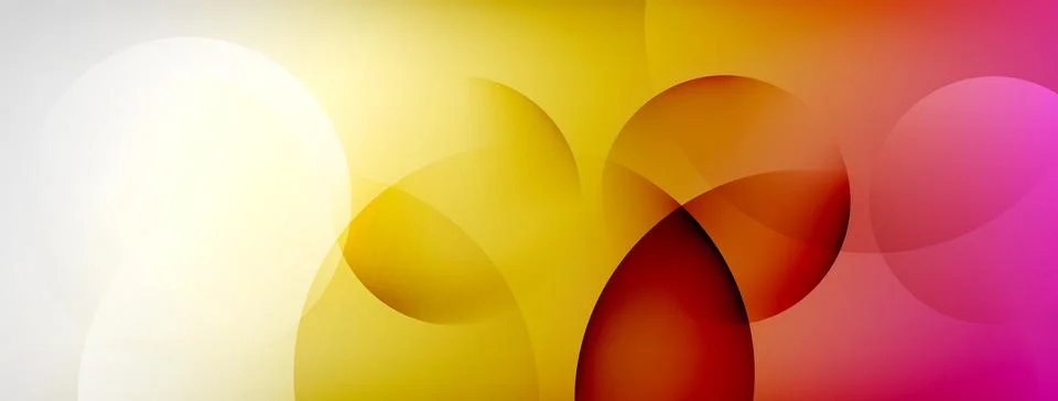 Abstract background - geometric composition created with lights and shadows Illustrazione stock