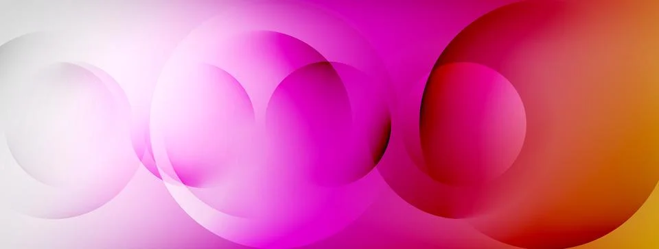 Abstract background - geometric composition created with lights and shadows Illustrazione stock