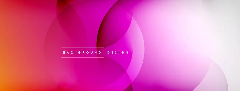 Abstract background - geometric composition created with lights and shadows Stock Illustration