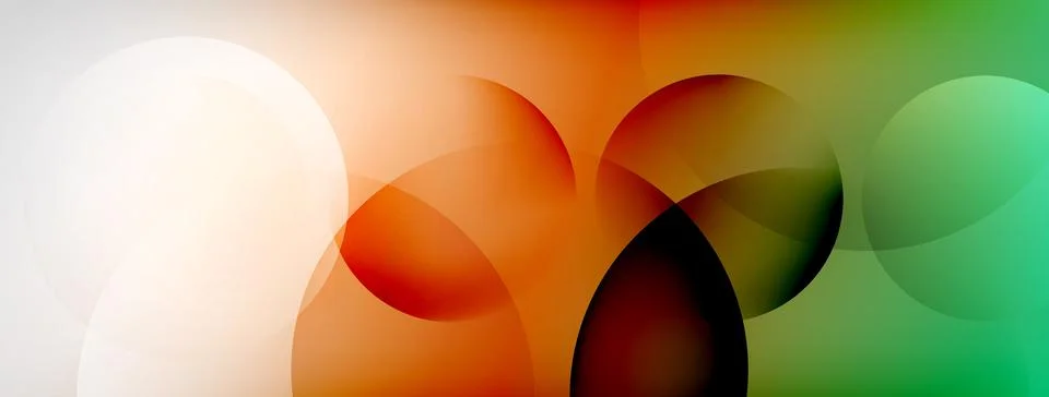Abstract background - geometric composition created with lights and shadows Illustrazione stock