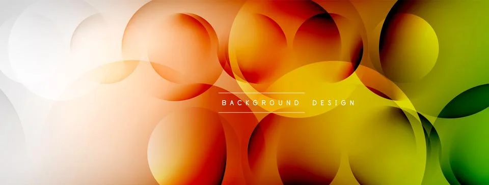 Abstract background - geometric composition created with lights and shadows Stock Illustration